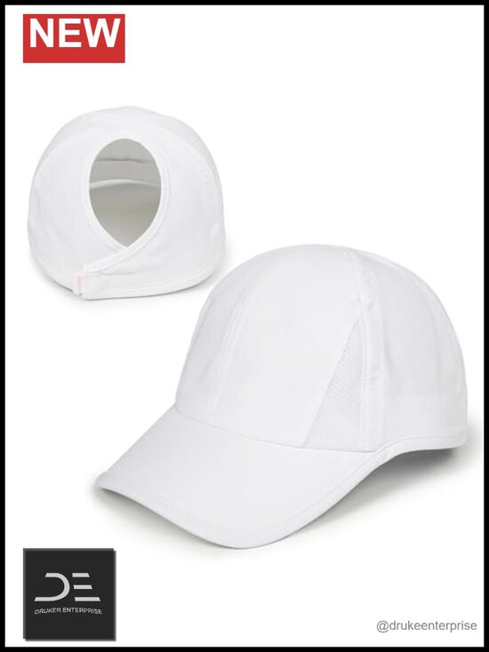 Patented Ponytail Baseball Cap with Tangle-Free Closure, Lightweight main image 4